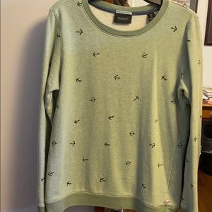 Scotch & Soda Anchor Print Sweatshirt Large